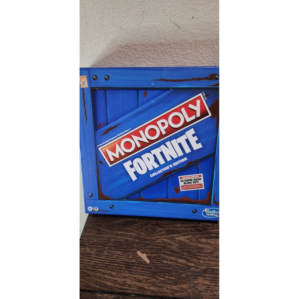 Monopoly- Fortnite Collector's Edition Board Game New